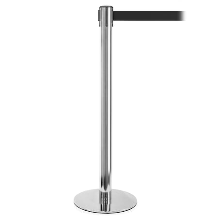 Queue Solutions ProLux 250, Polished Chrome, 11' Purple Belt PL250PC-PE110